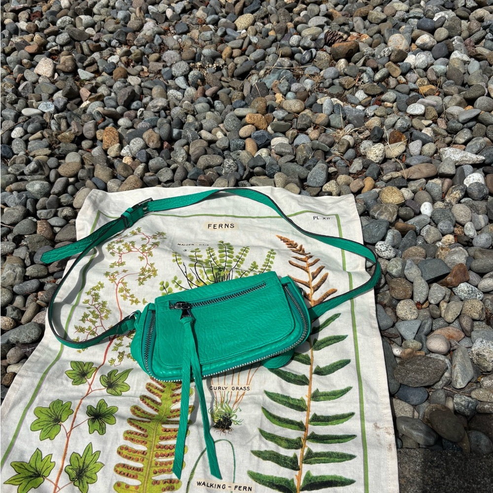 Aimee Kestenberg Green Crossbody Bag with Vibrant Style